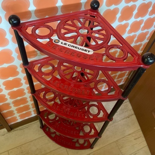 Le Creuset ル・クルーゼ ポットスタンド 5段 オレンジ 鍋スタンド Le