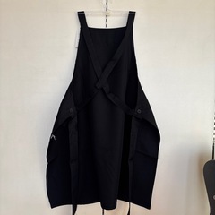 新品　　　黒のワーキングエプロン（M）の画像