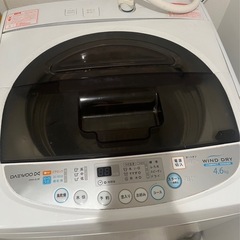 4.6kg洗濯機の画像