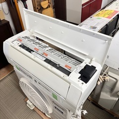 【超美品‼️】定価12万♪ パナソニック 2021年製 6畳用エアコン エオリア フィルター自動お掃除 ナノイーX 高外気温対応室外機 100V/2.2kwの画像
