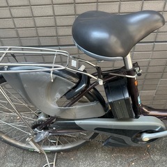 サマーSALE🌈東京23区配達無料🚲新基準  ヤマハ　ナチュラ　12.8Ah リチウム 電動自転車 中古　BS 1355の画像