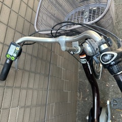 サマーSALE🌈東京23区配達無料🚲新基準  ヤマハ　ナチュラ　12.8Ah リチウム 電動自転車 中古　BS 1355の画像