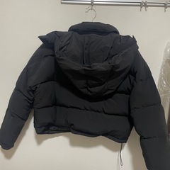 ダウンジャケット　レディースブラックの画像