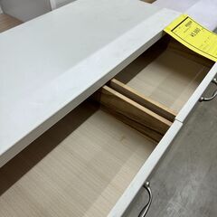 【ジャングルジャングル滋賀草津店】ジモティ来店特価!!　ｷｯﾁﾝｶｳﾝﾀｰ　ホワイト　J-2508107の画像