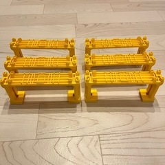 プラレール 複線ブロック橋脚 6個セットの画像