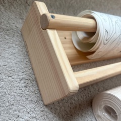 IKEA FLISAT MALA お絵描きロール紙+木製ホルダーの画像