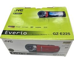 186000 現状品 JVC ジェイブイシイ エヴリオ　 GZ-E225  レッド [A1000025363608A]の画像