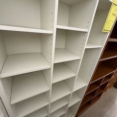 【ジャングルジャングル滋賀草津店】ジモティ来店特価!!　本棚　ホワイト　J-2508108の画像