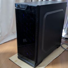 光るゲーミングPC/RTX2060/モンハンワイルズや動画編集にも/全国配送可の画像