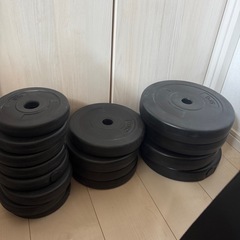 【譲り先決定】トレーニングベンチ＋可変式ダンベルの画像