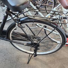 J1391【リユースのサカイ柏店】シティサイクル　ダイナモライト　ブラック　★店頭にて試乗可★ 簡易クリーニング済　　 中古自転車 　流山市  松戸市 我孫子市 鎌ヶ谷市 船橋市 守谷市 取手市の画像