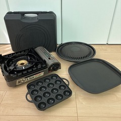イワタニ カセットフー タフまる＋プレート3種セット