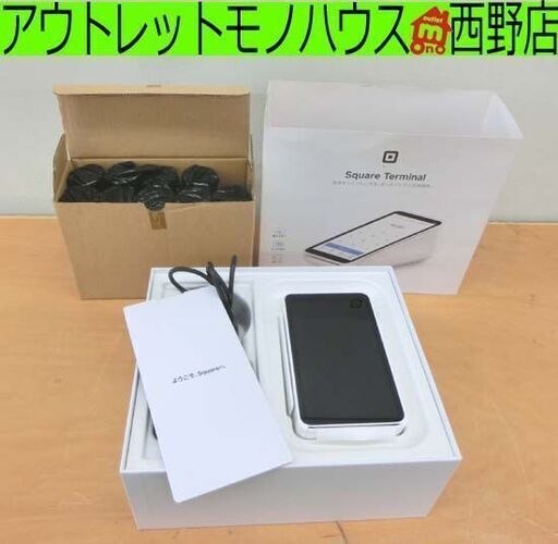 プリンター内蔵型 キャッシュレス決済端末 Square Terminal ターミナル A-SKU-0609 ポータブル タッチ決済対応 ロール紙付 札幌 西野店