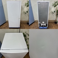 I714 🌈 2023年製の高年式♪ TOSHIBA 冷蔵庫 (153L) 2ドア ⭐ 動作確認済 ⭐ クリーニング済の画像
