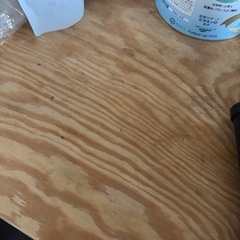 IKEAアイランドキッチン　キッチンテーブル　ブラックアイアン　木製　コーヒーテーブルの画像