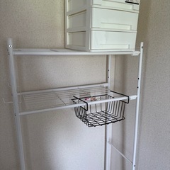 物干し棚の画像