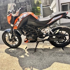 ktm duke 200 の画像