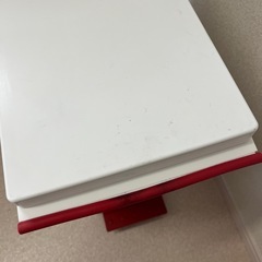 ペダル式　ゴミ箱　45ℓ 赤の画像