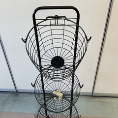 【府中市再生家具】No.293 ランドリーバスケット3カゴの画像
