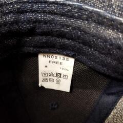 THE NORTH FACE デニムキャップ FREEの画像