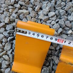 車輪止め 2個の画像
