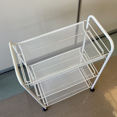 【府中市再生家具】No.294 キャスター付きワゴンの画像