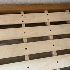 無印良品　ダブルベッドの画像