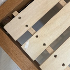無印良品　ダブルベッドの画像