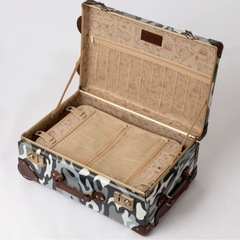 【定価30800円 未使用】ワールドトランク トランクキャリー 30L カモフラージュグレー 機内持込みOK キャリーバッグ トランクケース カモフラ柄の画像