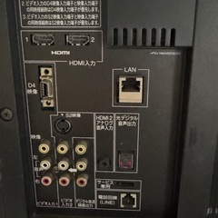 東芝REGZA 32型　液晶カラーテレビの画像