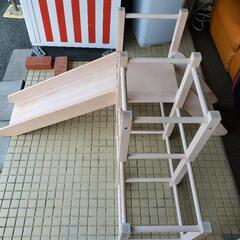 ‼️格安‼️オシャレなジャングルジム‼️すべり台‼️木製‼️おしゃれな‼️ジャングルジム‼️の画像