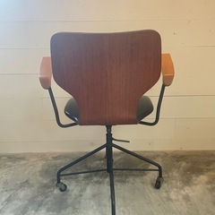 希少・1970年代☆天童木工／剣持 勇デザイン／ヴィンテージデスクチェア