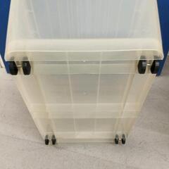 0827-090 【無料】 収納ケース　４輪コマ付の画像