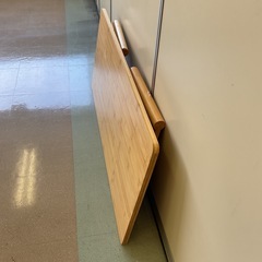 【府中市再生家具】No.295 折りたたみテーブルの画像