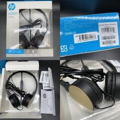 F341　HP H2800 S Gold ヘッドセット（モデル名：2AP94AA#UUF）ヘッドホン　動作未確認　美品の画像