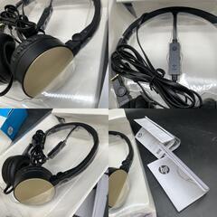 F341　HP H2800 S Gold ヘッドセット（モデル名：2AP94AA#UUF）ヘッドホン　動作未確認　美品の画像
