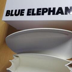BLUE ELEPHANT ホワイトメガネケース＋空箱のみの画像