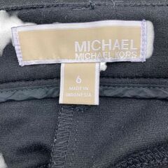186005 現状品 MICHAEL KORS マイケルコース パンツ 黒 カジュアルパンツ [A1000025380278A]の画像