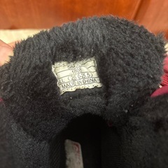 Coleman スノーブーツ　赤の画像