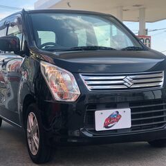 🚗分割OK♬　車検付きMH34ブラック 人気の黒のワゴンR整備済(*´▽｀*)🚗の画像