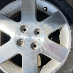 165/50R14 ダイハツ800系コペン純正アルミホイール(中古ガリ傷あり)の画像