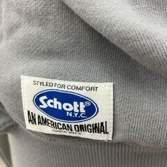 186004 現状品 schott ショット トップス L グレー [A1000025379333A]の画像