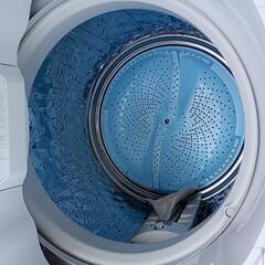洗濯機 8kg SHARPシャープ ES−GV80P−Pの画像