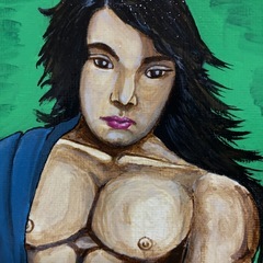 アクリル画　原画　「シトリ」の画像