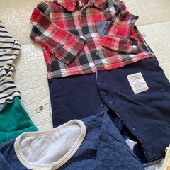 #100【70size】ベビー服 パジャマ トレーナー カバーオールの画像