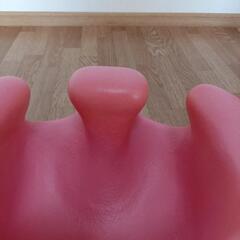 【決まりました!!】Bumbo バンボ　ピンク　ベビーチェア　お食事チェア　ベビーチェア　2個ピンク系あるので、双子ちゃんなどにも是非まとめてどうぞ❤の画像