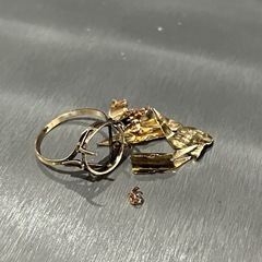 18K 万年筆ペン先　14K リング　まとめて　地金 の画像