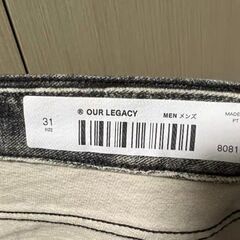 《 OUR LEGACY 》Third Cut Digital Printの画像