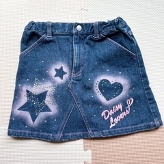 女の子　デニムスカート 130cm