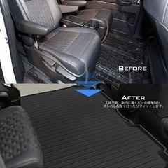 最終値下げ90ノア・ヴォクシー2列目フロアマットの画像